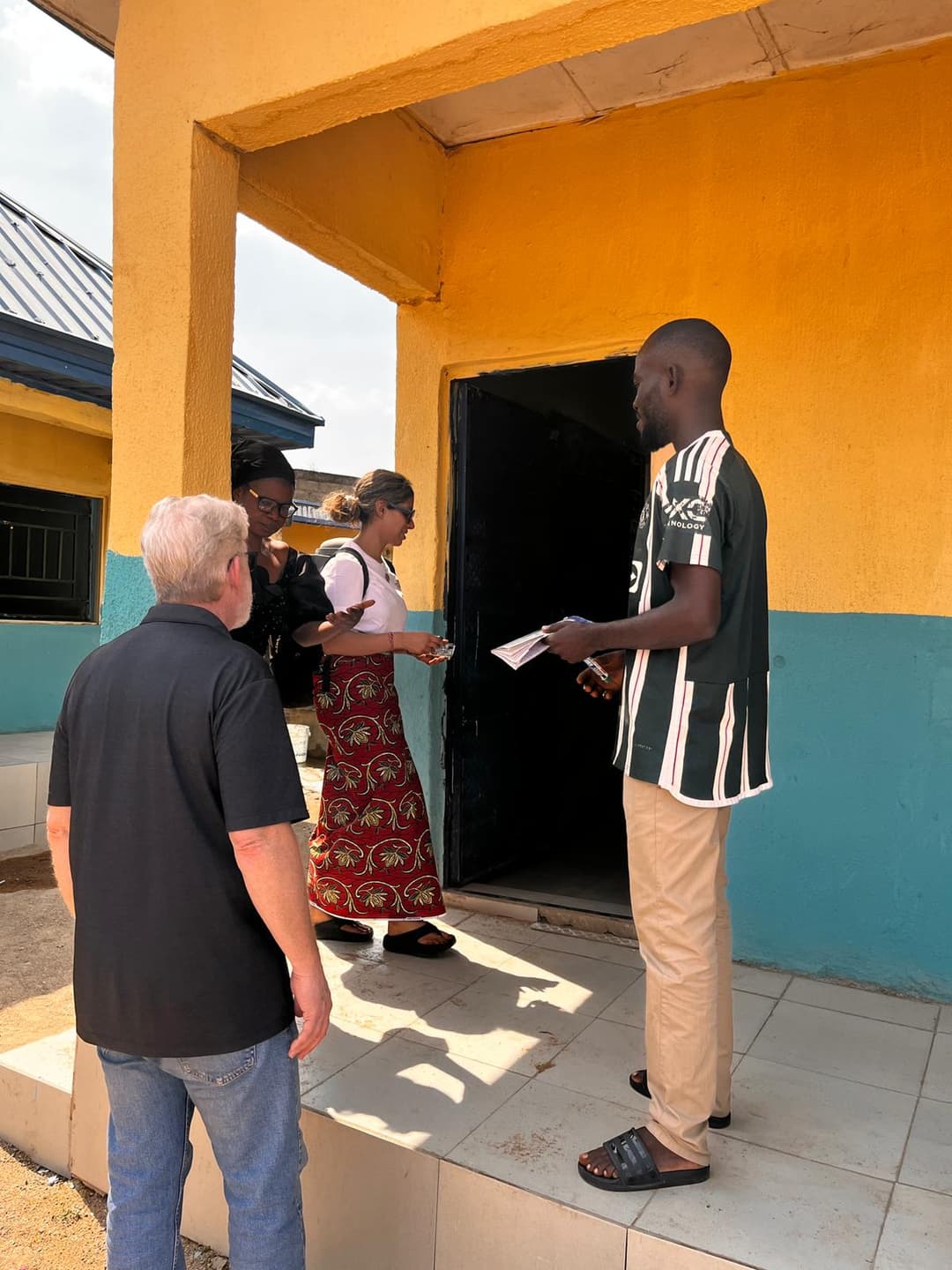 Meeting with local representatives